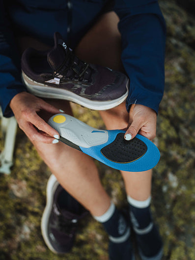 Trail running insoles
