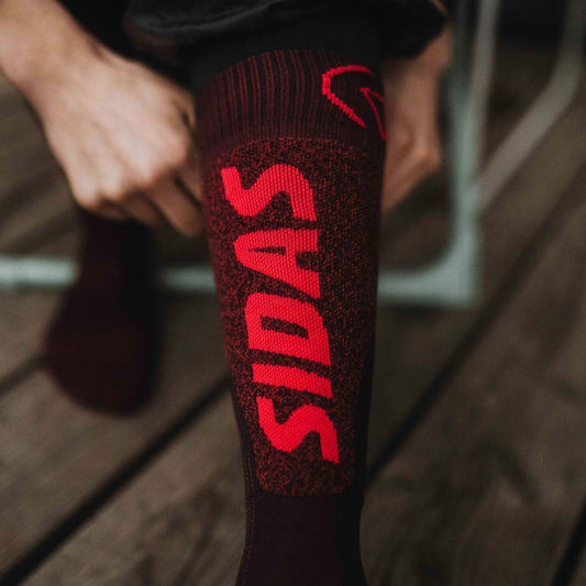 Chaussettes de ski - Ski Expert femme bordeaux