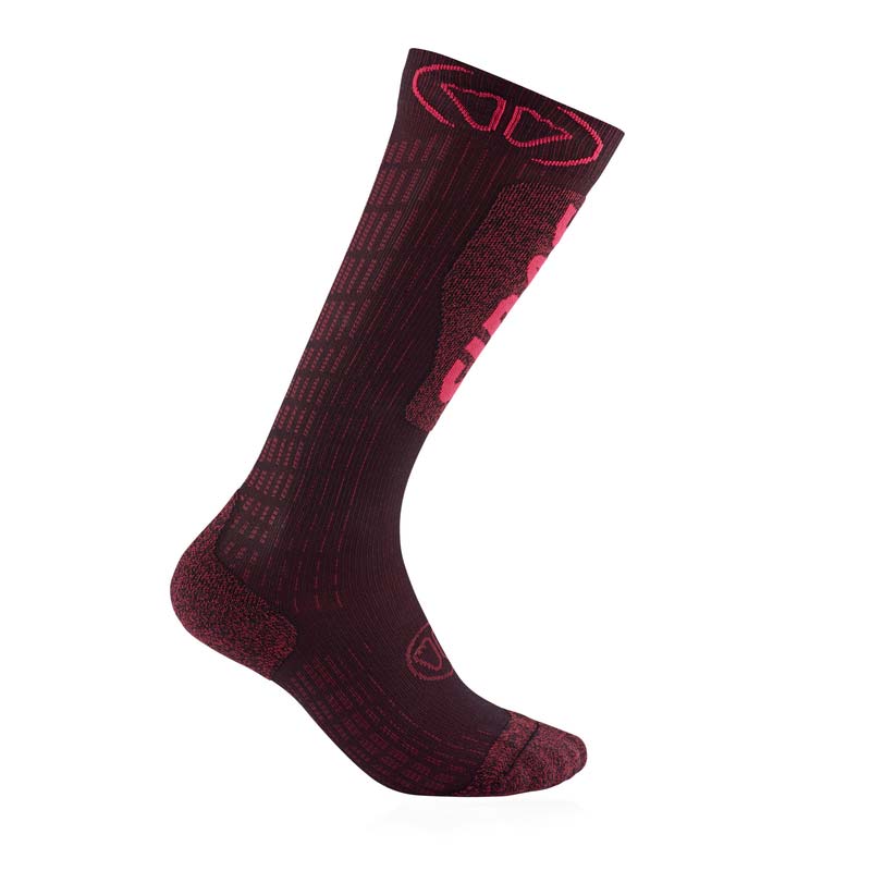 Chaussettes de ski - Ski Expert femme bordeaux