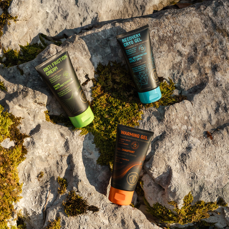 Anti-Friction Cream + Recovery Cryo Gel + Warming Gel