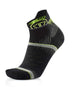 Chaussettes de course à pied - Run Ultra noir/jaune