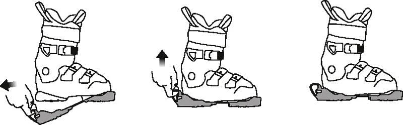 Protection antiglisse - Ski Boot Traction Noir