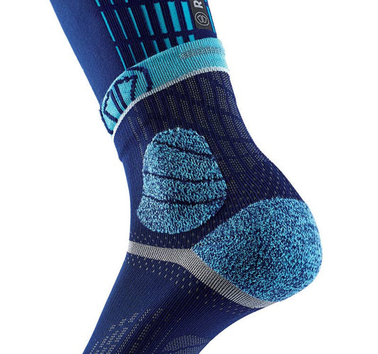 Trail Protect Socken + Ultralight Run Calf blau/türkis
